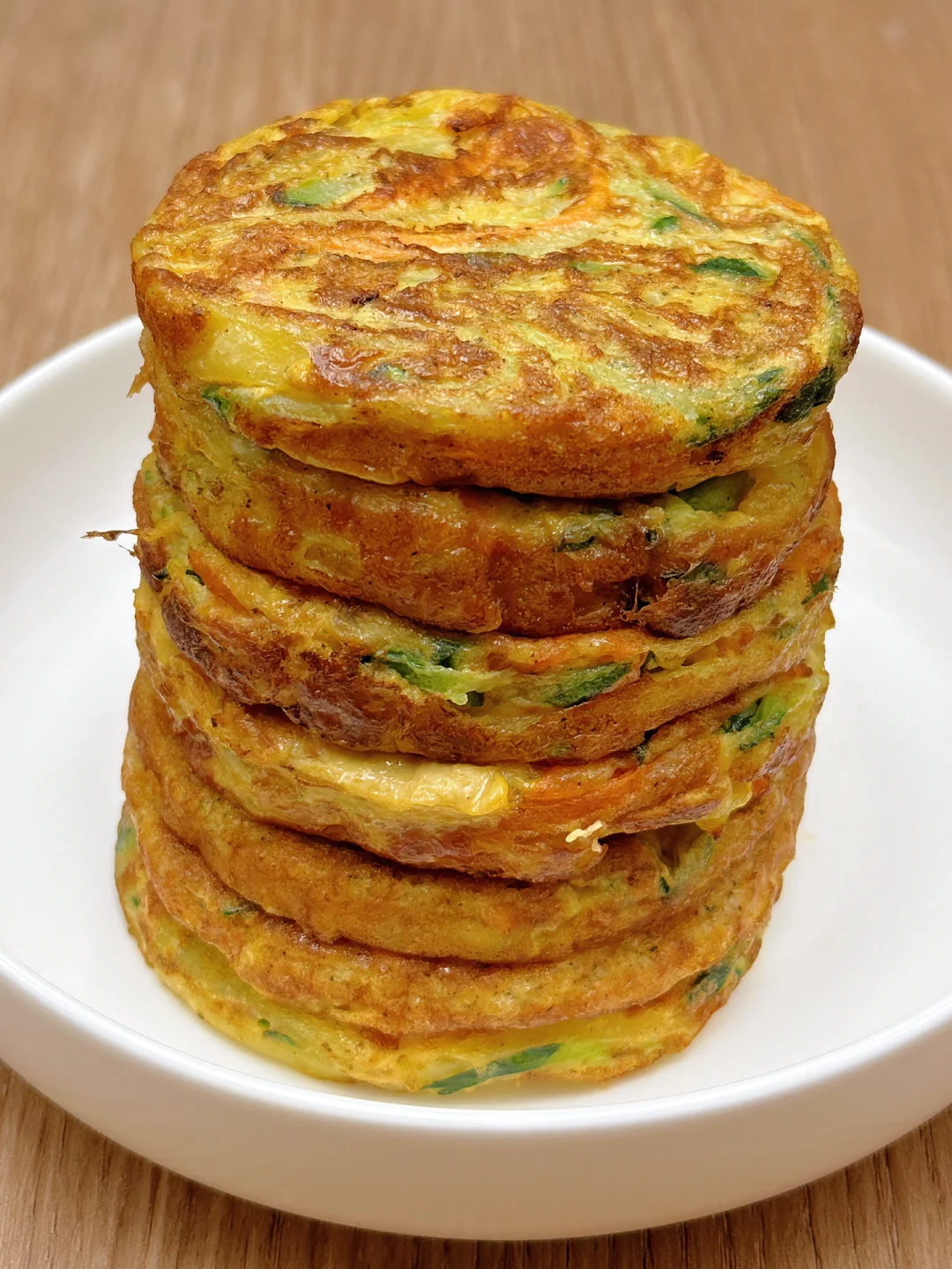 这个鸡蛋饼也太好吃了，一个饼才20大卡😋