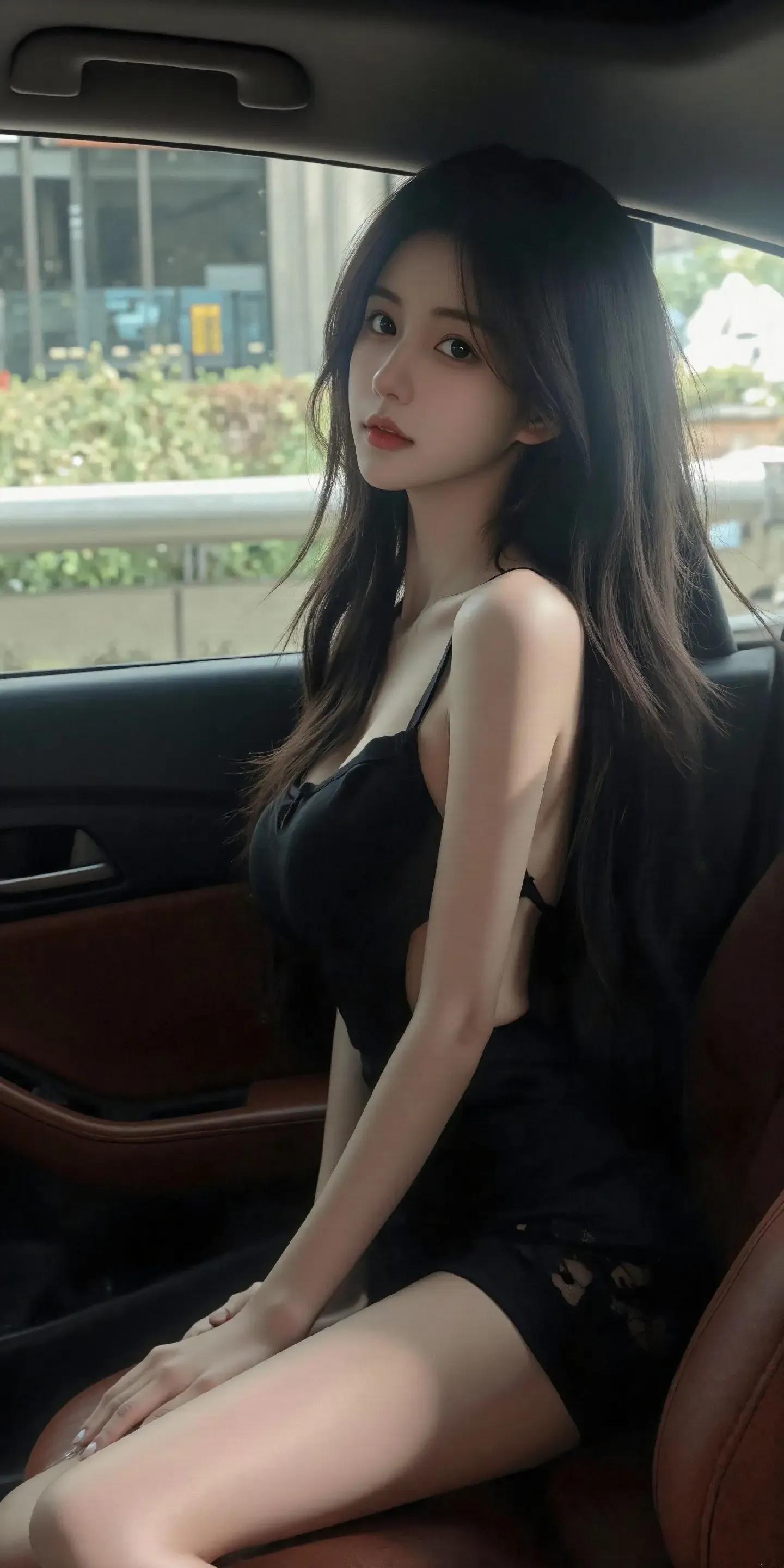 性感女神，妩媚动人。＃