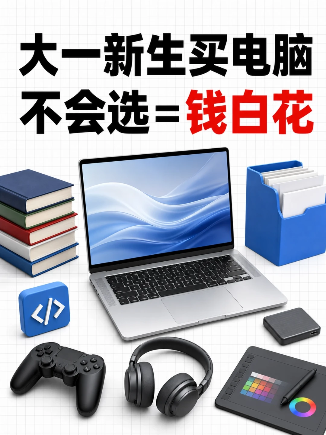 准大一买电脑别乱冲！从用途到验机一篇讲清