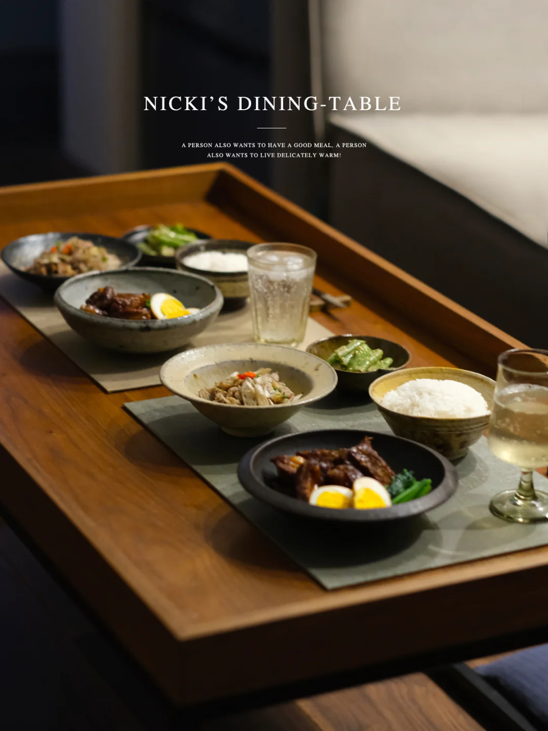 二人食｜器物得用，不要只摆着看…