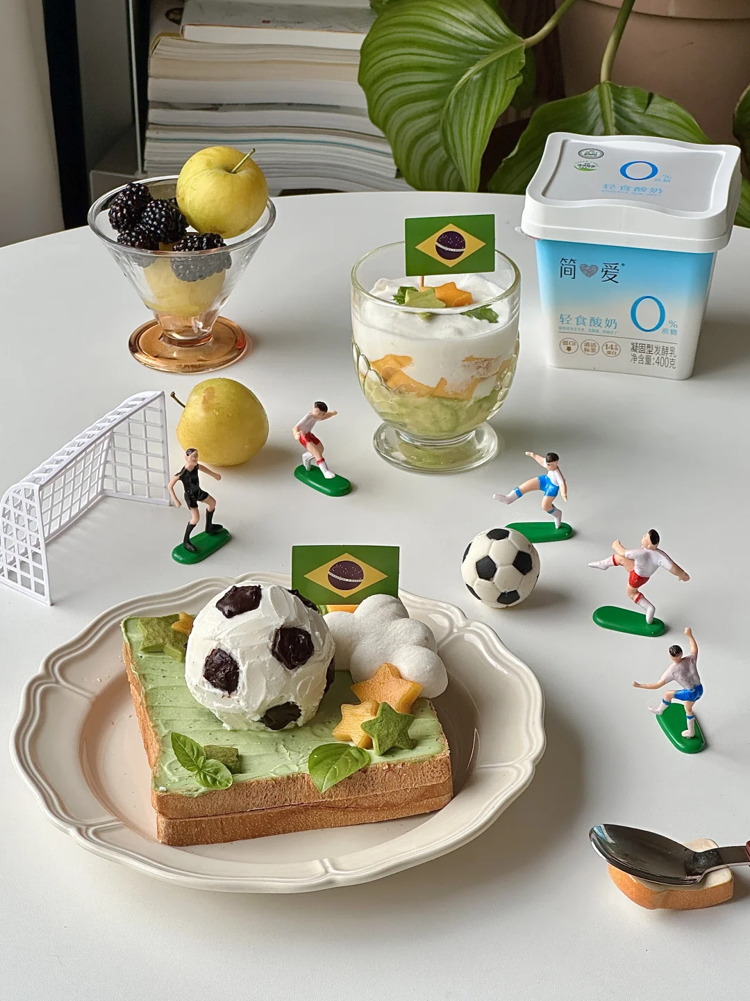 ⚽️🇧🇷世界杯的风还是吹到了漂亮饭