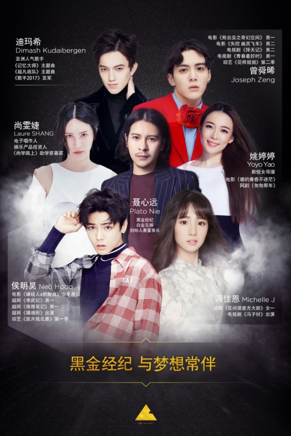 #尚雯婕公司起诉曾舜晞#原来曾舜晞侯明昊都是尚雯婕带出道的
考古，曾舜晞侯明昊曾是尚雯婕成立的黑金经纪旗下艺人，背后经纪人是聂心远。两人以极客少年团成员出道，后面又同时杀入古偶小生赛道。 ​