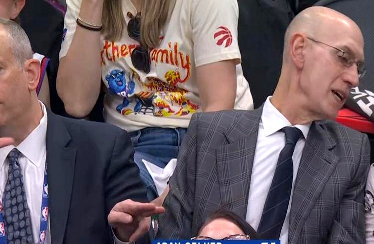 NBA总裁亚当·萧华一到场，骑士队就输了？    4月27号，东部季后...