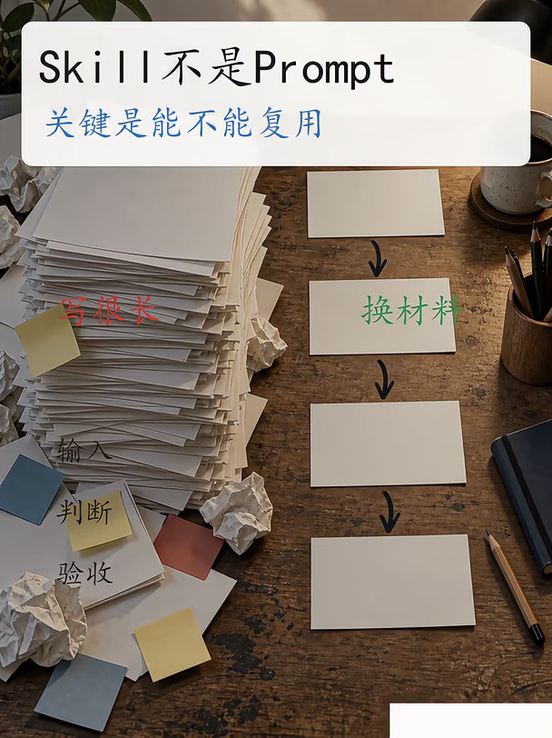 Skill不是Prompt，差别在这里！