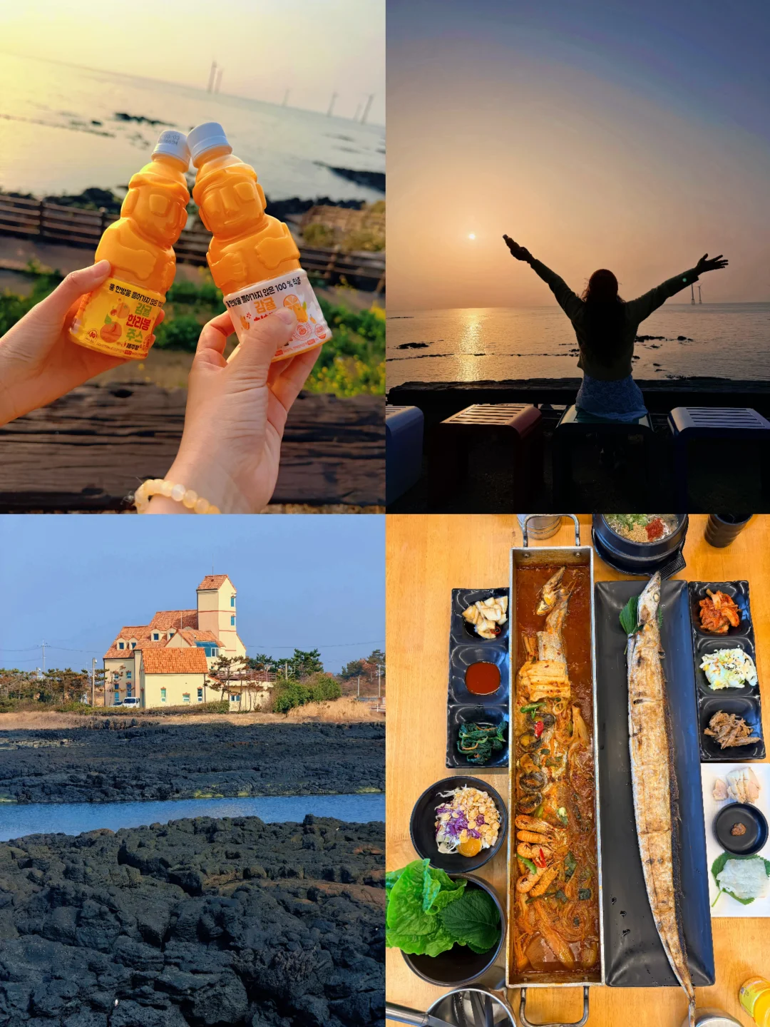 济州岛怎么那么好吃啊？海边烤带鱼｜好香啊