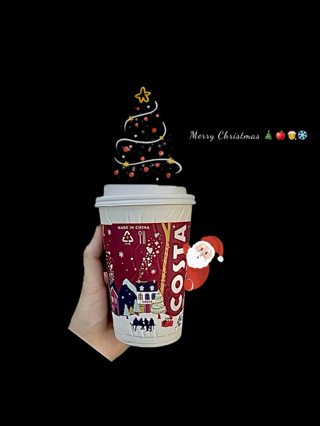 来交换漂亮的圣诞杯🧑‍🎄氛围感绝啦✨