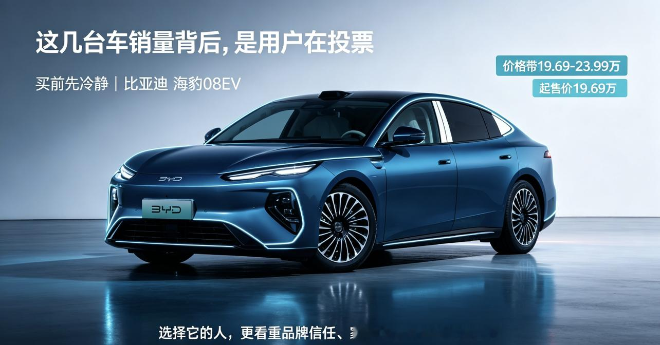 海豹08EV，家用省心优选