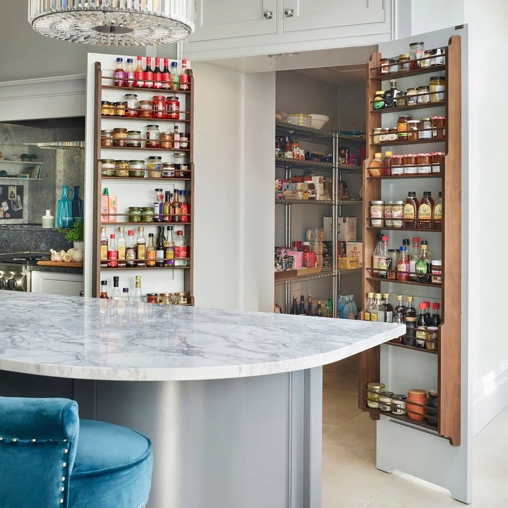 顶天立地储物高柜‼️厨房收纳整齐全靠它