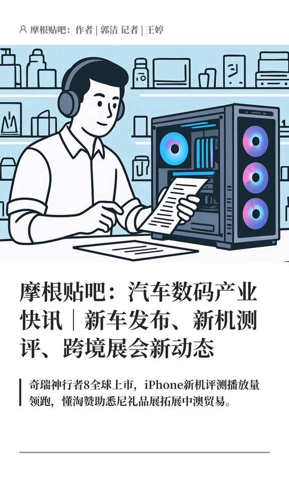 摩根贴吧：汽车数码产业快讯｜新车发布、新