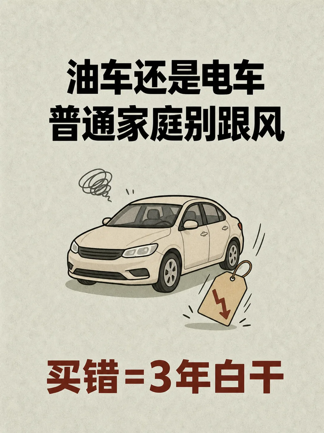 现在买车，到底买油车还是电车？