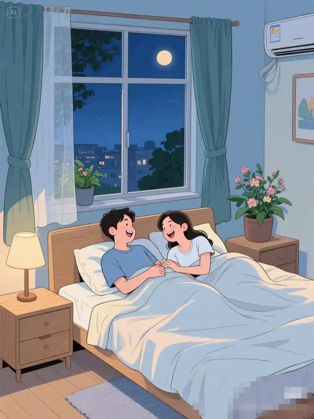 夫妻就得睡一个被窝，同床共枕，别轻易分床分居，人和人之间是有磁场的，特...