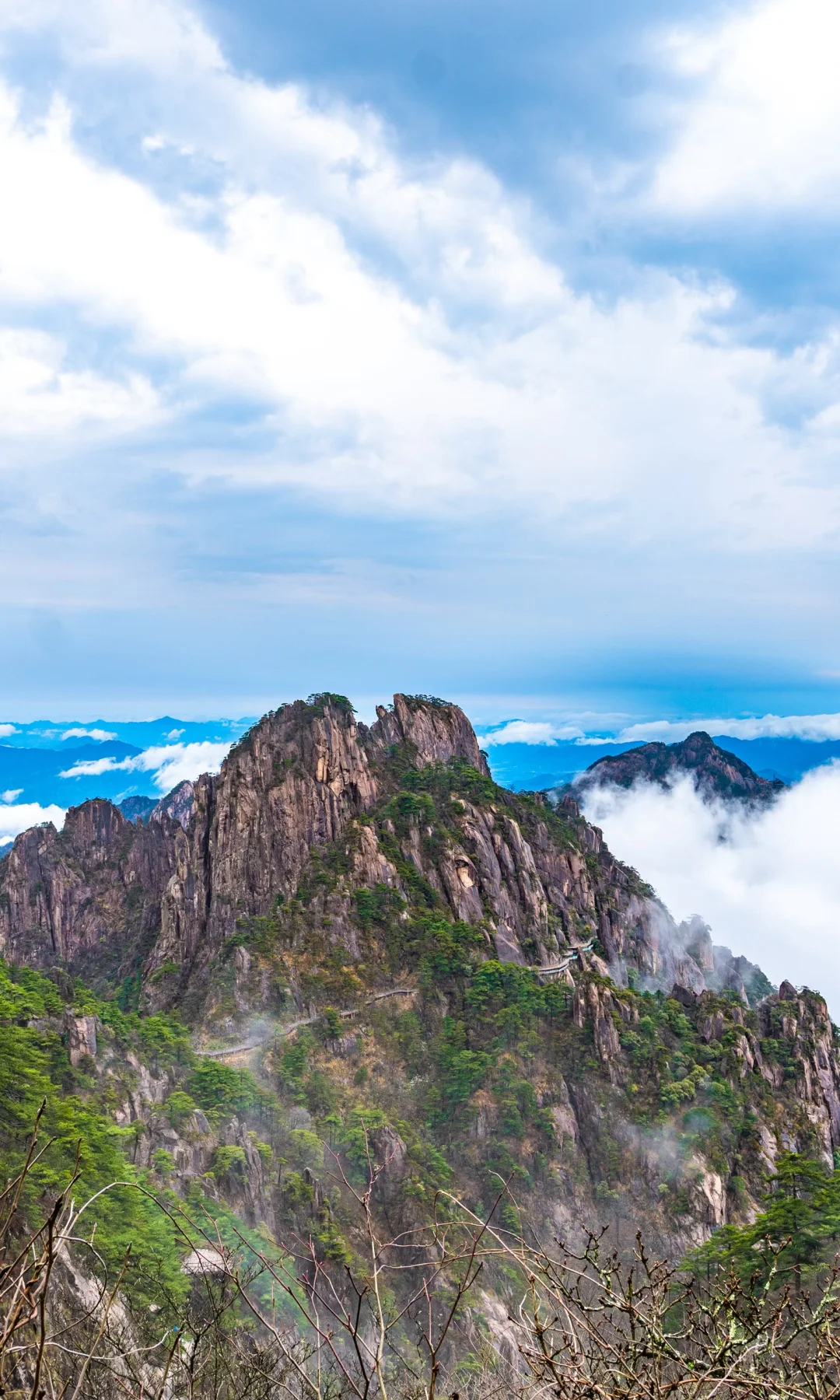 全屏封神挑战｜镜头下的黄山⛰️！