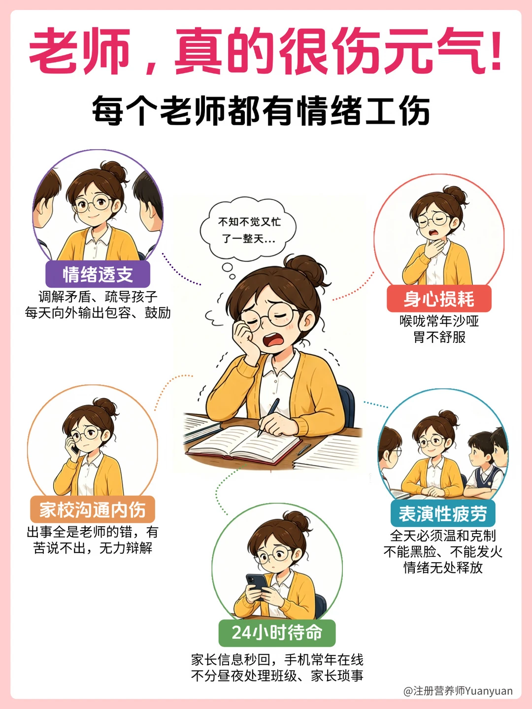 老师最累的不是上课 是隐形的情绪工伤
