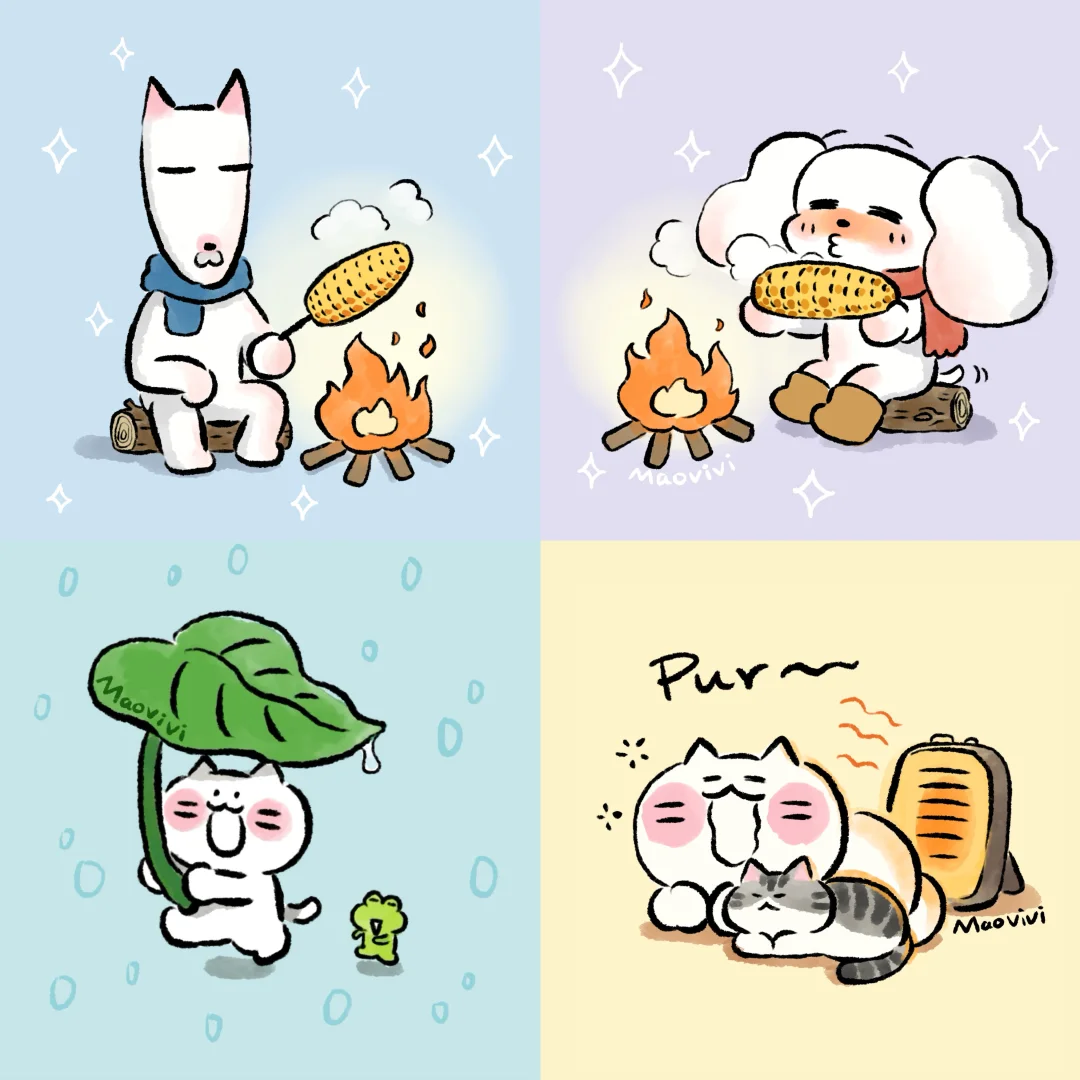 新的冬日头像和壁纸