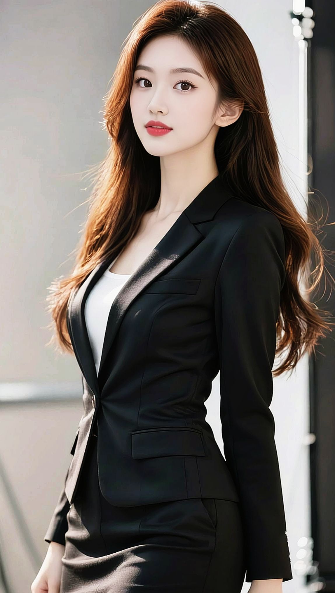 <p>职场优雅写真 天生丽质 御姐 优雅气质 职业装 <!--{img...