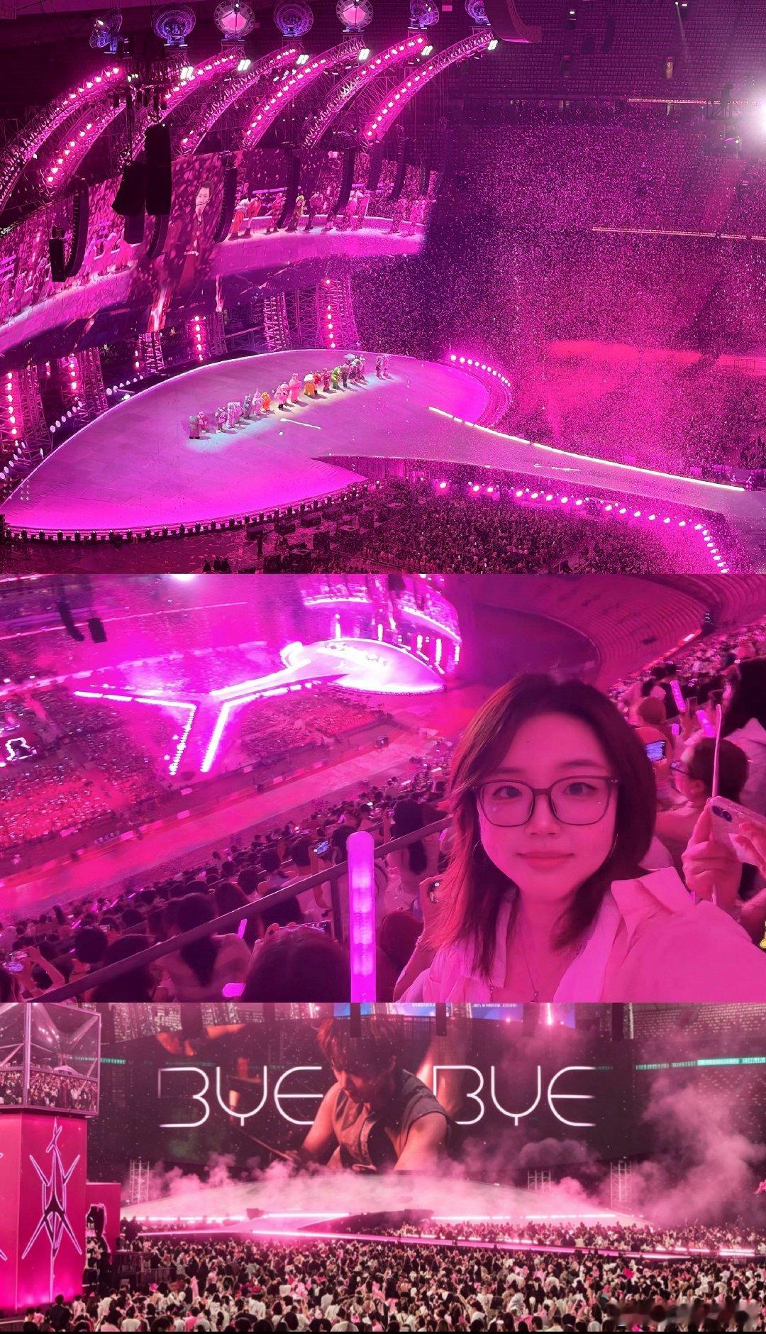 如果你知道我第一次看演唱会就看到了全球第一场全景声音响➕嘉宾是陈信宏（自带恐龙坐骑）➕合唱四首➕新歌首唱➕见到了章若楠徐志胜李现➕限定落泪talking➕鸟巢限定伴手礼➕超绝大侧排你也会觉得我命好[可怜][可怜][可怜] ​​​