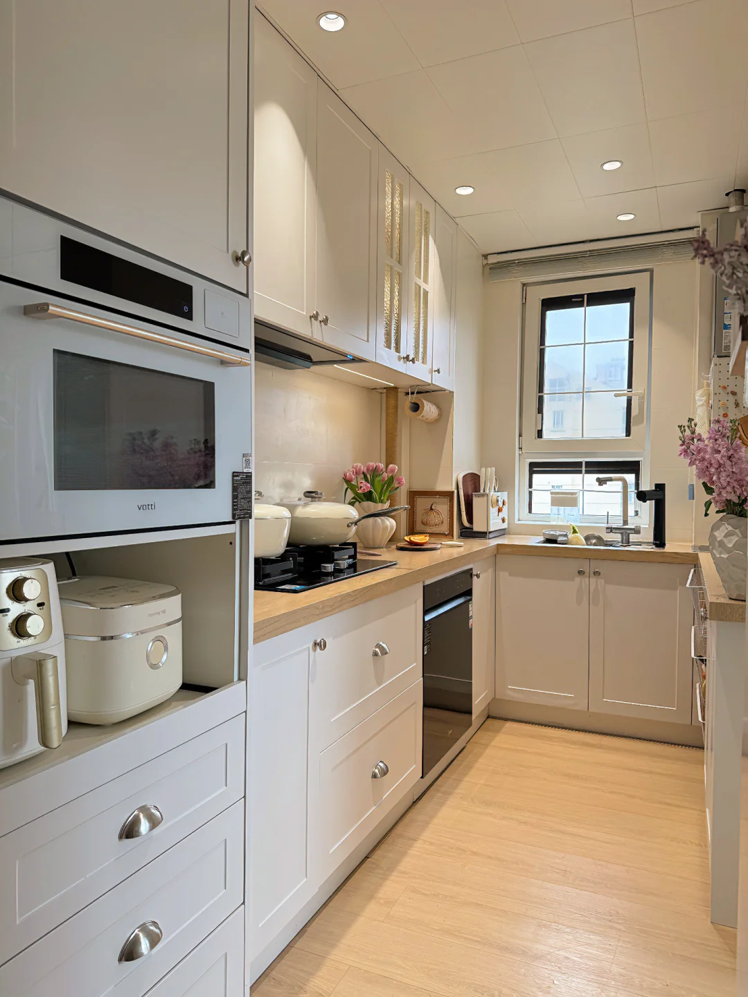 4㎡小厨房还能装洗碗机，我真的谢天谢地了🥹