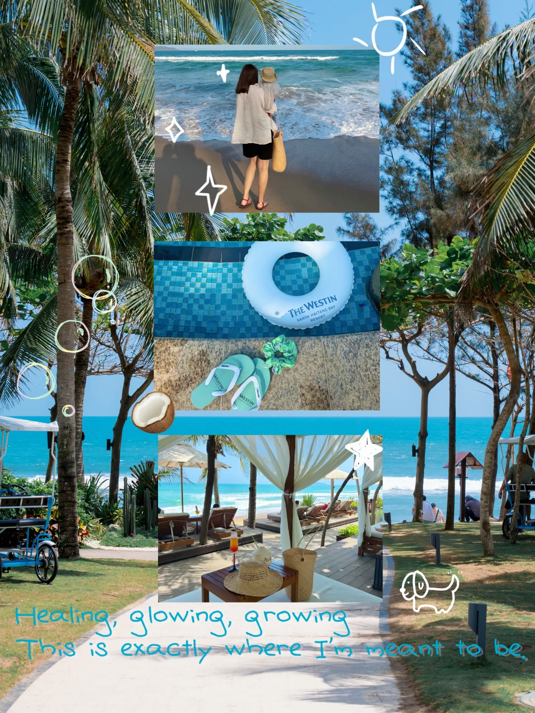 三亚度假🏝️住到了一家神仙亲子酒店🌊🩵🫧