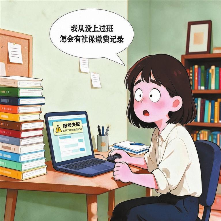 没有就业却有6家公司分别为其缴纳保险，应届生身份该如何恢复？
应届毕业生小李从未到任何公司任职

但在报考某单位事业编应届生岗位时

却因有职工社保缴费记录

导致报考失败

经查询

竟有6家建筑公司为其缴纳社保

…

名下的职工社保缴费记录，让处于择业期的毕业生失去了应届生的身份。江苏省5家 ​