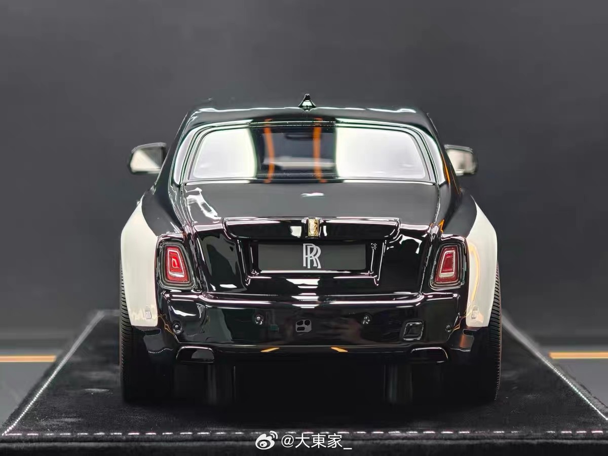 HH 1/18 劳斯莱斯 幻影 百年纪念版 限量20 售价3880 DJ386T#汽车模型[超话]##大东家模玩##汽车模型##劳斯莱斯# ​