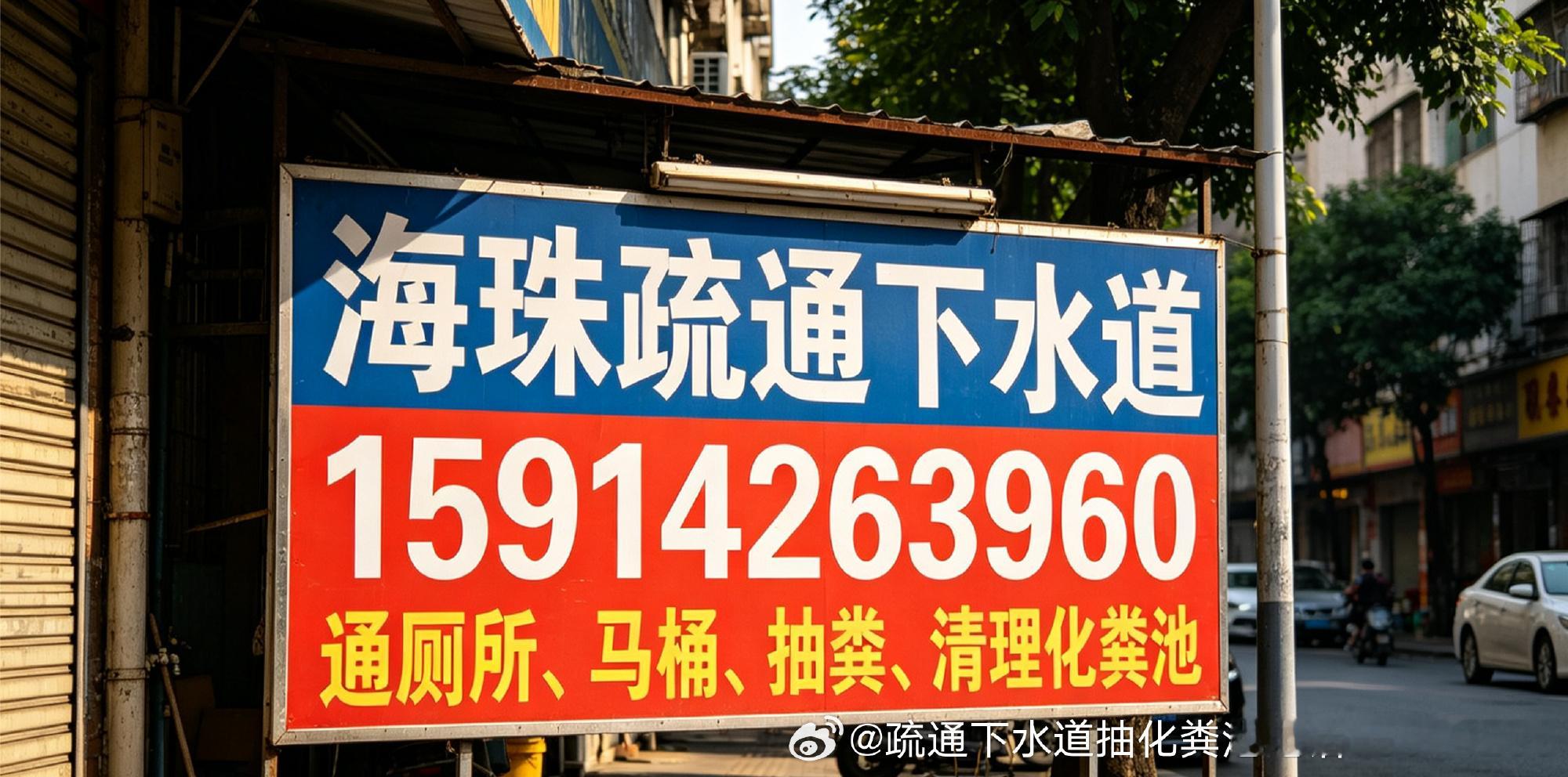 海珠赤岗专业疏通下水道、通厕所、抽粪、清理化粪池，24小时快速上门，技...