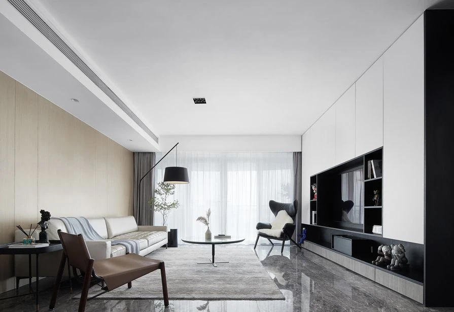 116㎡现代简约风，温馨的三口之家～