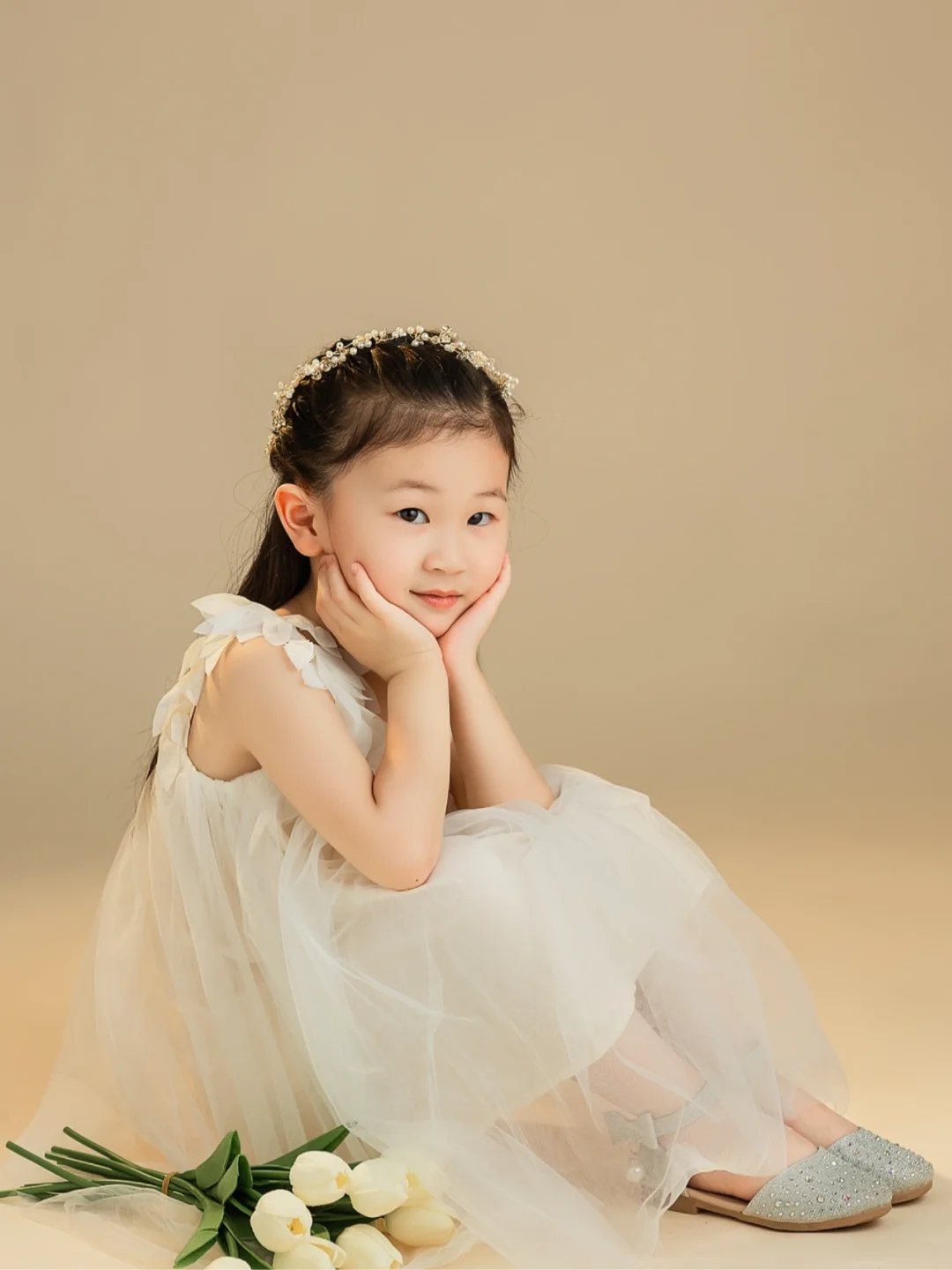 我的女儿，我只要你健康快乐就好～