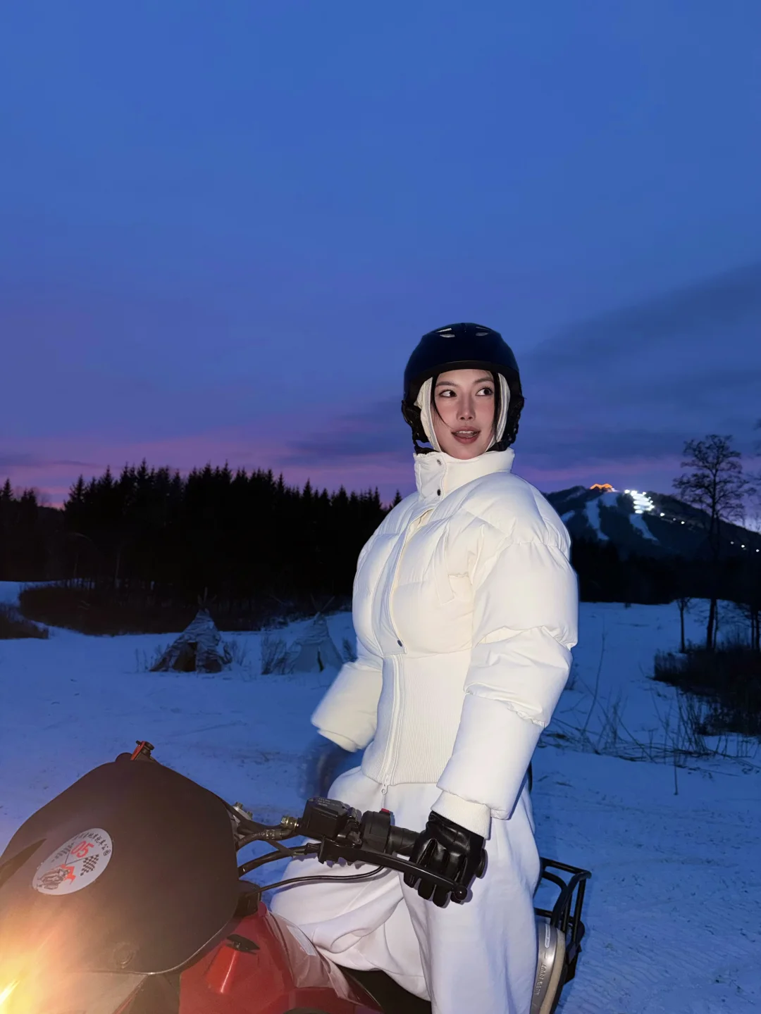 Romantic moments in Changbai Moutain🏔️