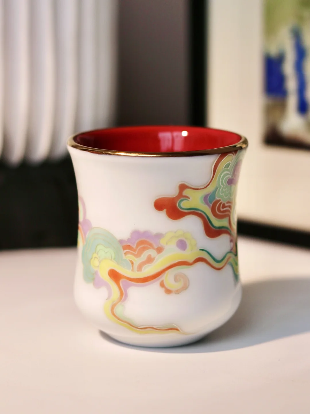 Ccc咖啡杯二创定制｜把七彩祥云捧在手心～