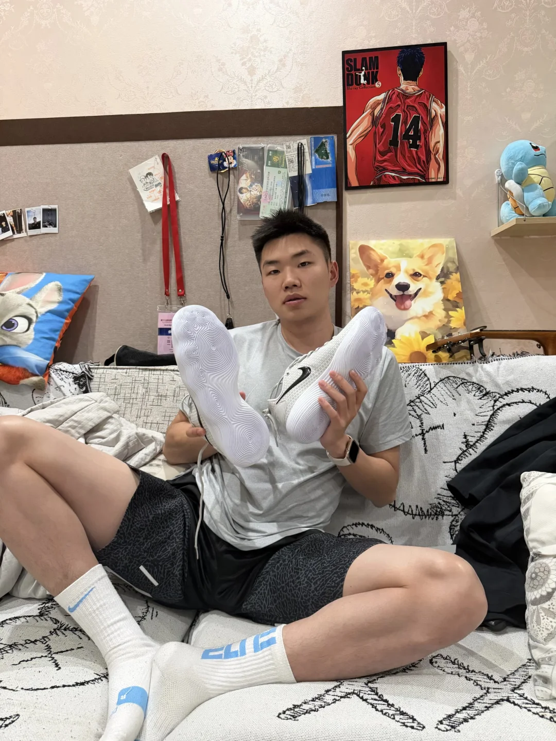 体育生的周末日常+有新鞋穿的日常
