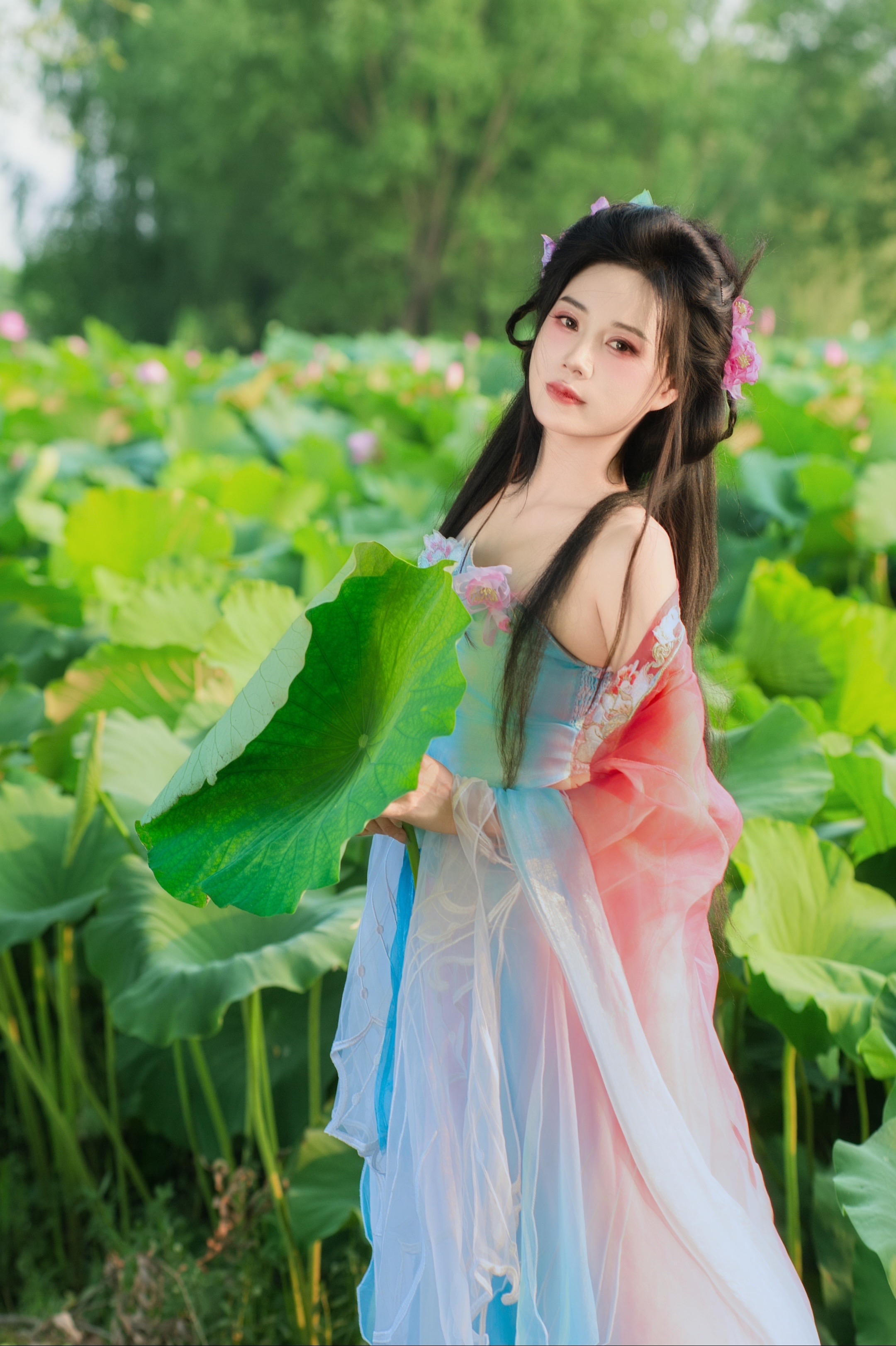 清冷风的汉服小姐姐你喜欢吗