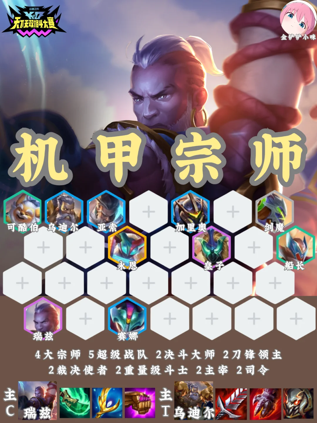 🔥新赛季闭环机甲宗师 上分易如反掌！