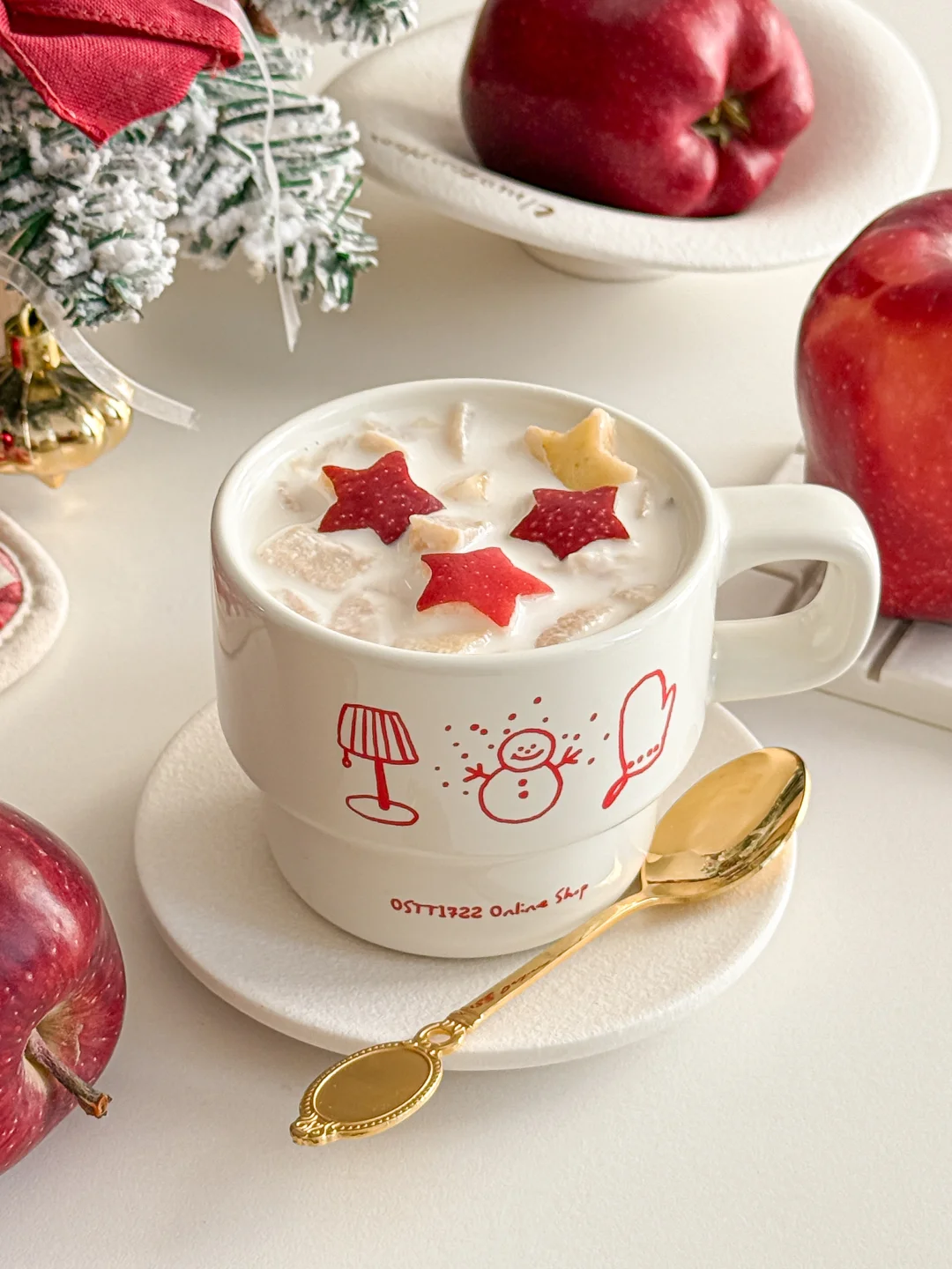 空气炸锅苹果烤奶🍎超浓郁芝士奶香版🥛🤤