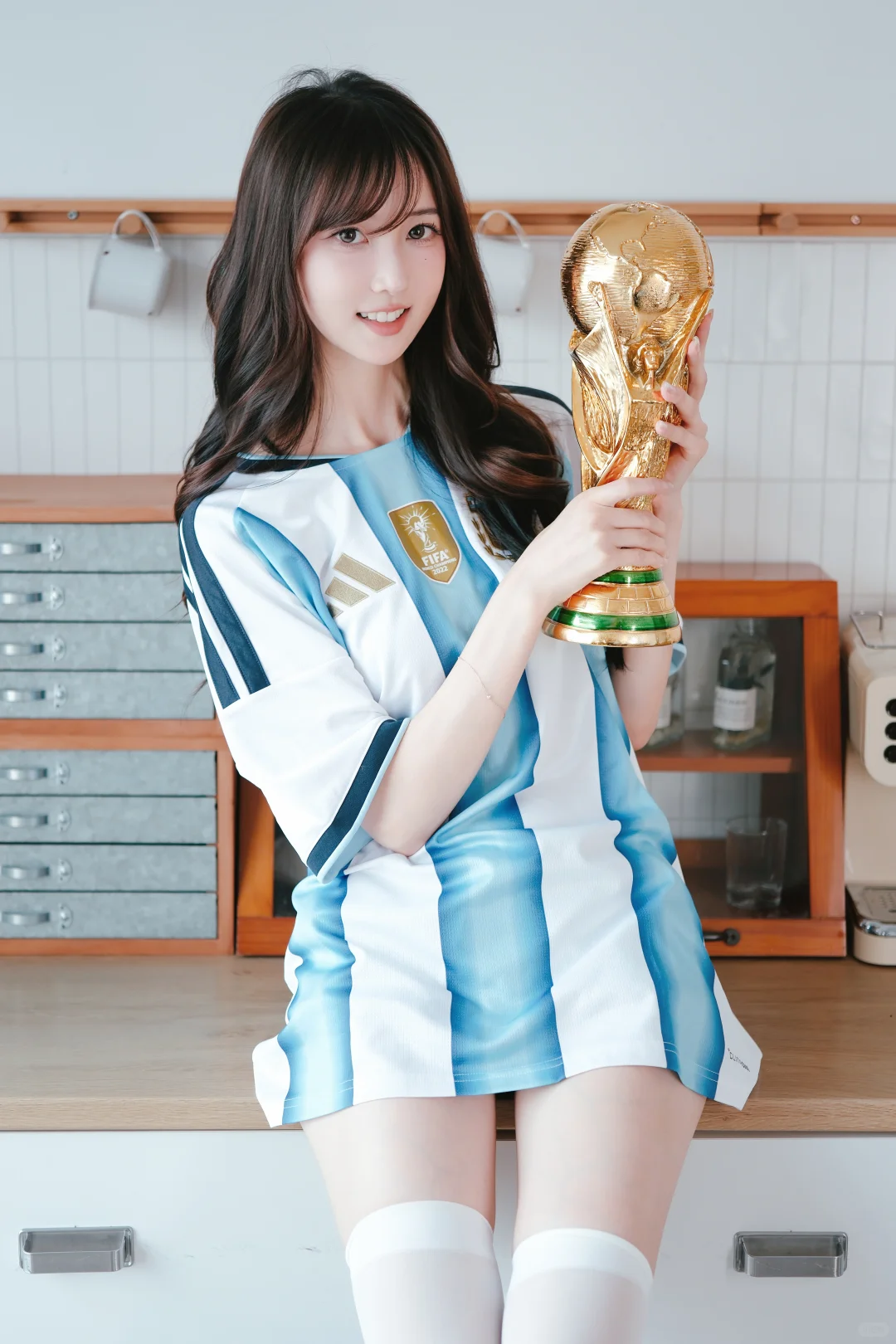 蓝白信仰✨｜噔噔噔足球少女上线 ⚽️