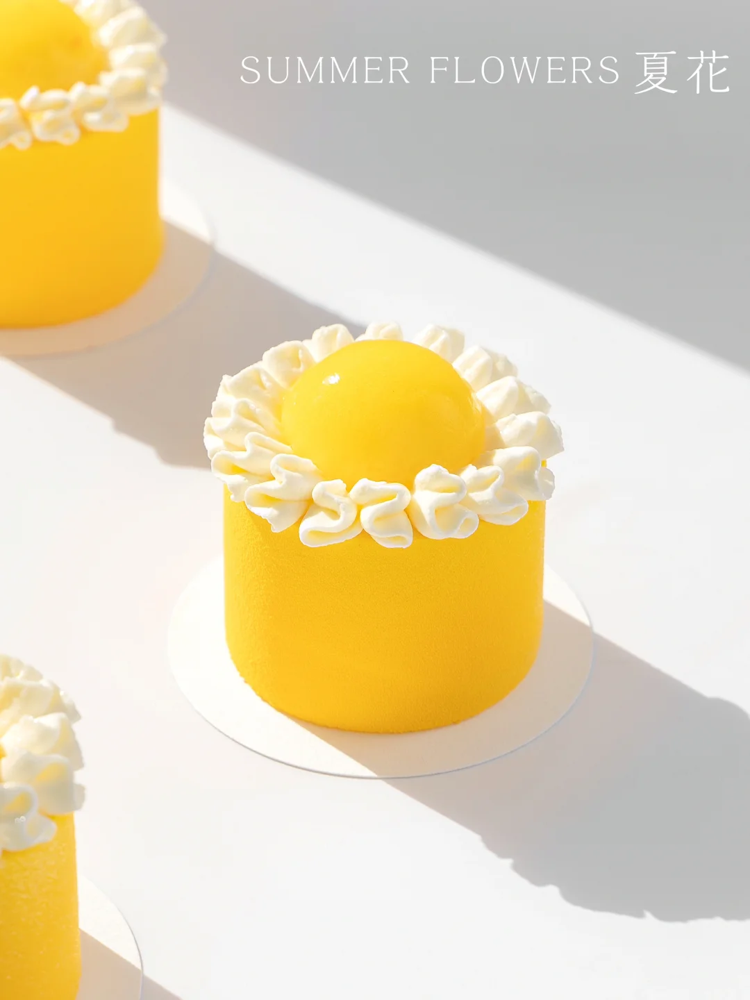 夏日甜品｜恣意盛放的生如夏花慕斯蛋糕