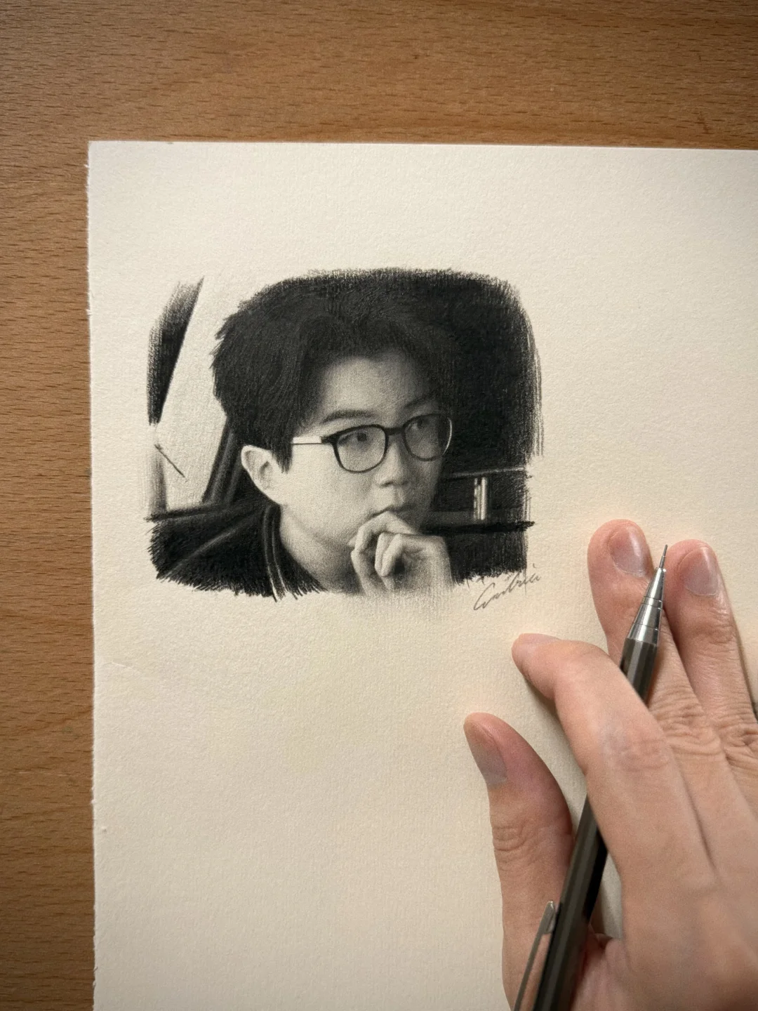画个毛啊