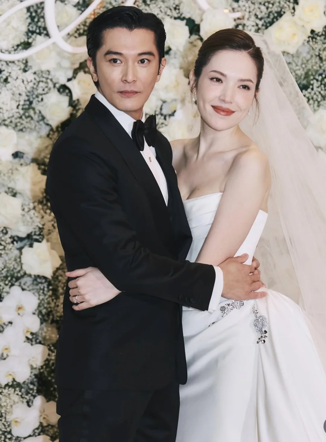 许玮甯 邱泽今日大婚，好养眼的一对！