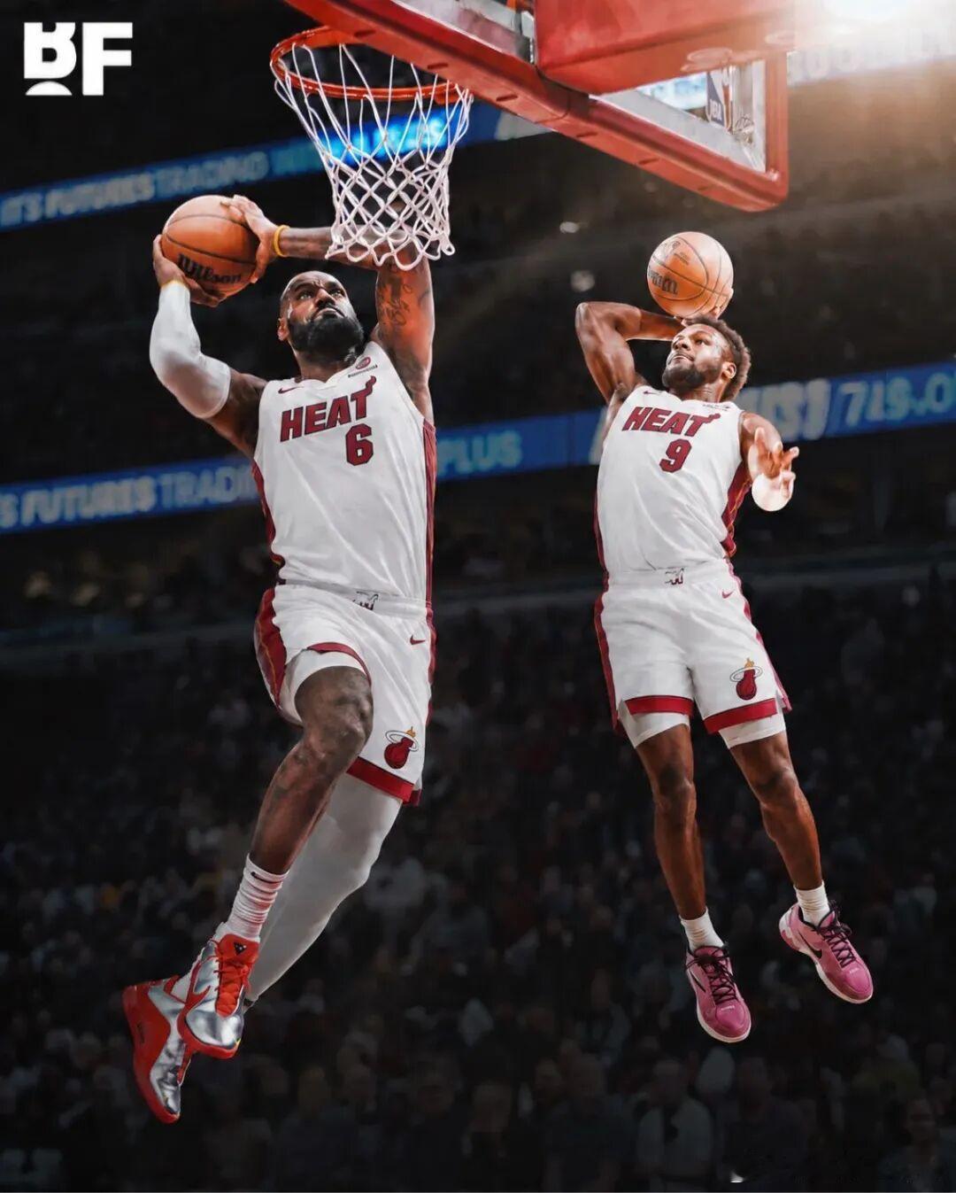 美媒Basketball Forever更推表示：据报道，如果热火能够...