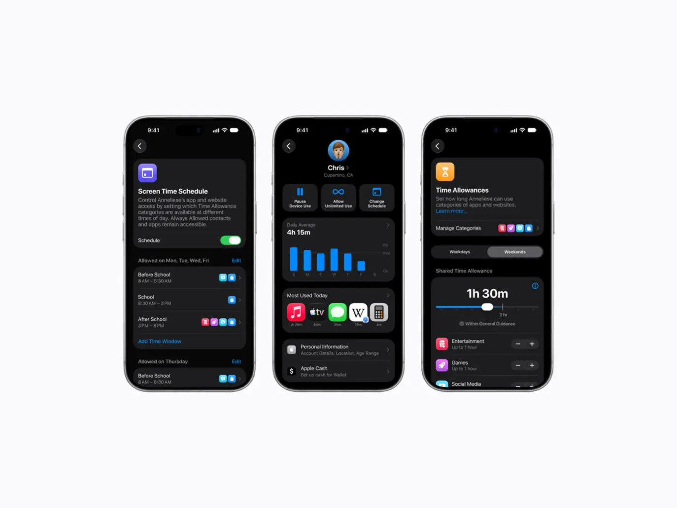 iOS 27 推出全新家长控制与儿童安全功能，这些变化值得关注

此次升级的核心集中在内容限制、通信安全、浏览请求、时间限制等几个方面。Apple 还将原有的「屏幕使用时间」重新设计，并进一步把家长控制前置到儿童账户的初始设置中。

🔗： ​