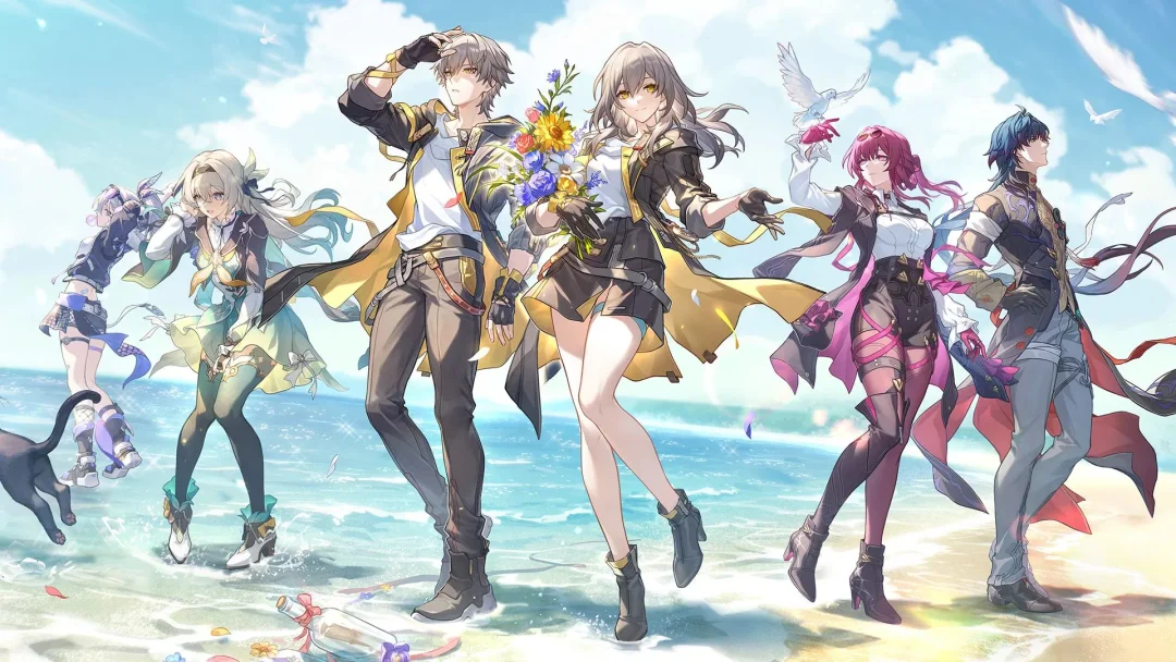 星铁二周年庆典贺图