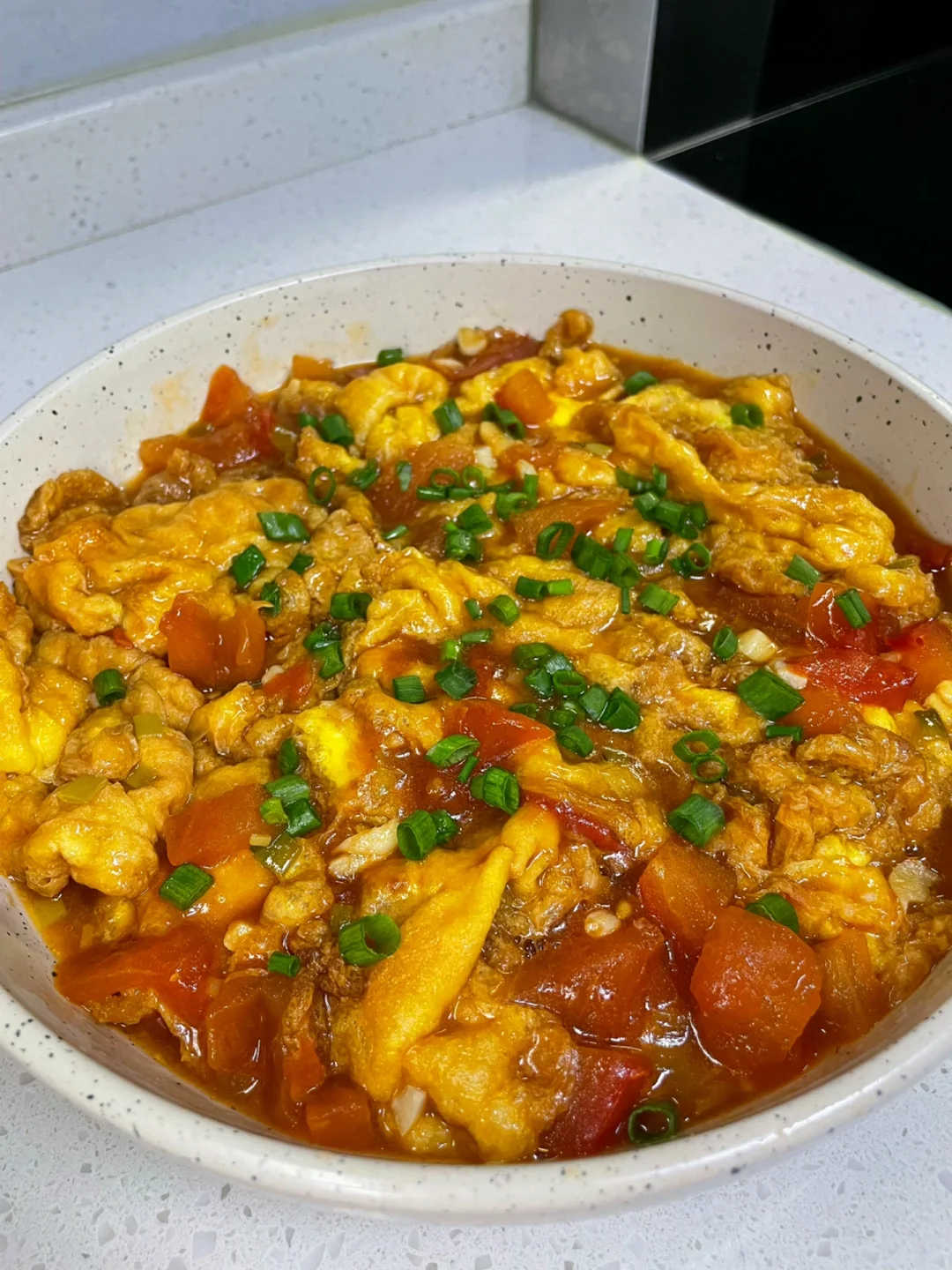 茄汁炸蛋也太好吃了吧，汤汁浓郁巨下饭🤤