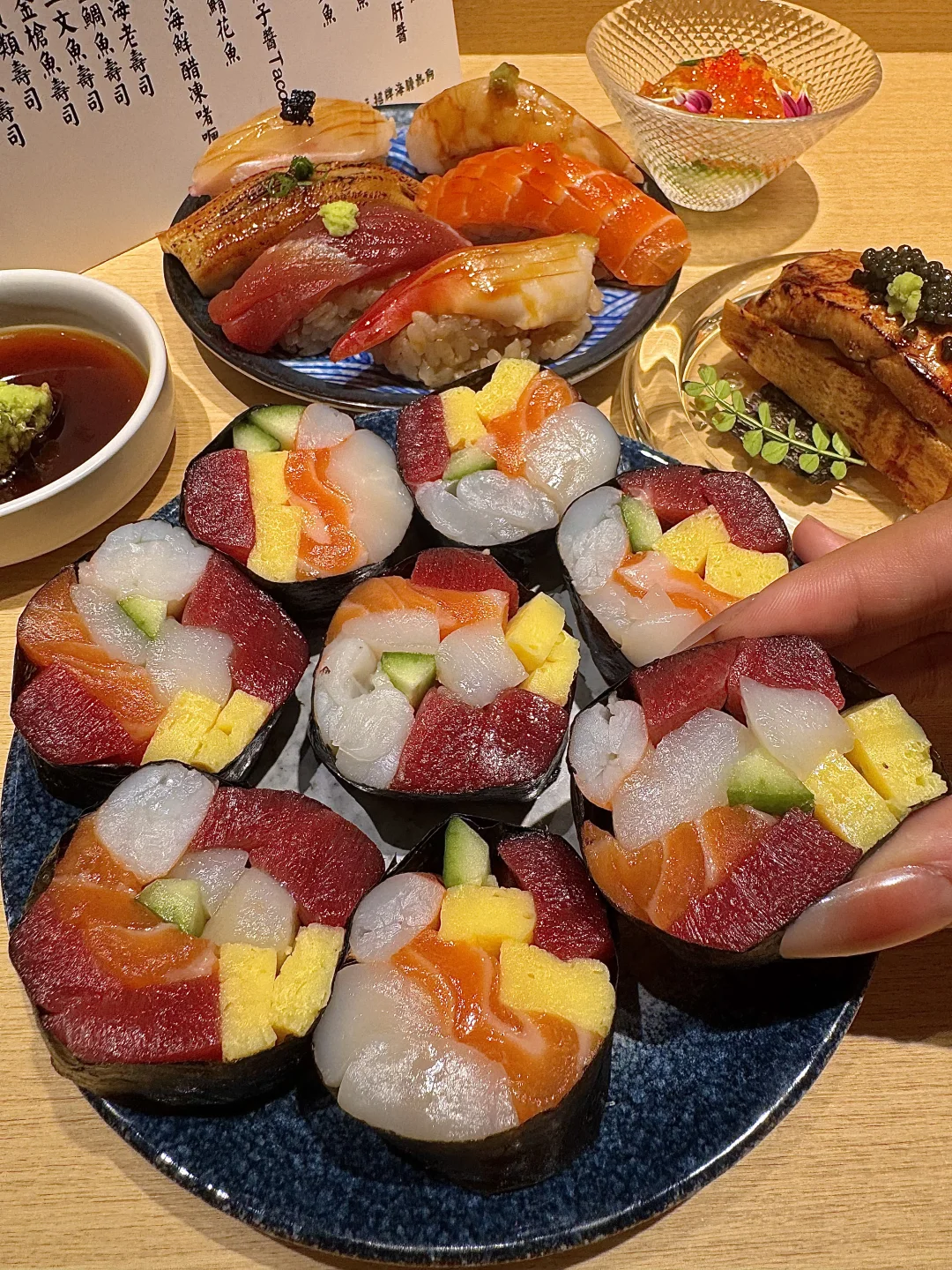 万象城！！！！吃到了人生无米寿司🍣。。。。。