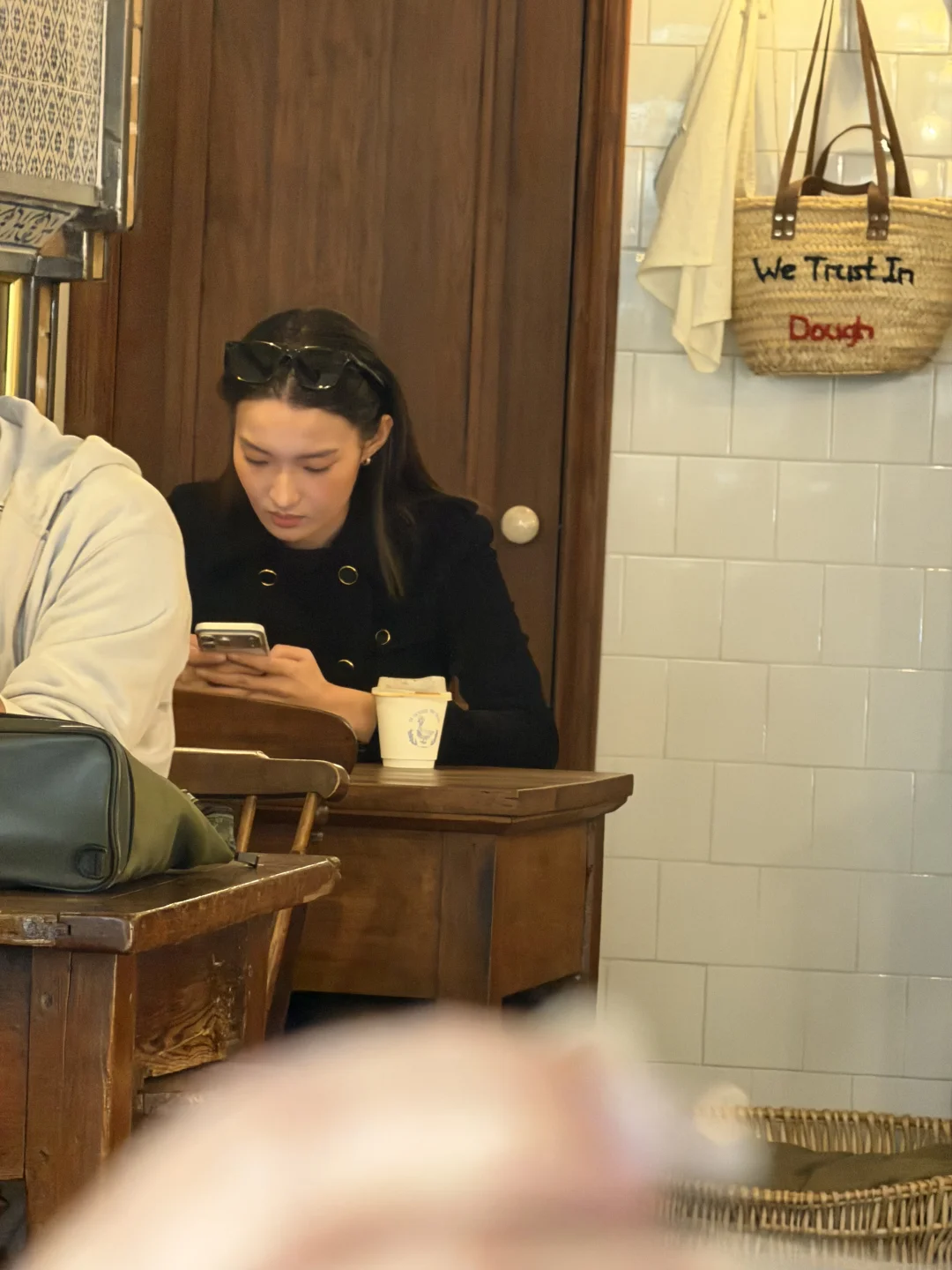 好像在永福路遇到关家姐姐了 😍