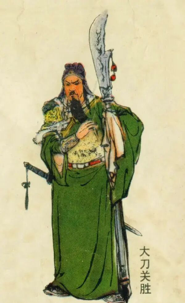 大刀关胜，传承武圣风骨的梁山五虎之首
说起《水浒传》的猛将，大刀关胜是很有特色的一位。相传他是关羽后人，外貌、兵器都效仿先祖，手握青龙偃月刀，武功扎实强悍，位居梁山五虎将之首。

关胜原本是朝廷武将，奉命率军征讨梁山。初次对阵，他以一敌二，独自迎战林冲和秦明，短时间内不落下风。宋江看中他的武艺和胆识