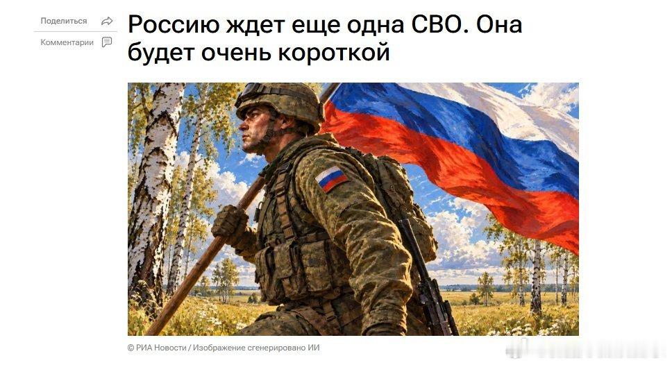 俄罗斯国家通讯社“俄新社”（RIA Novosti）发表了一篇题为《俄罗斯面临又一次特别军事行动，且将非常短暂》的评论文章，重点关注立陶宛。作者将西方可能在立陶宛部署核武器视为一种迫使莫斯科采取行动的威胁，指出受地理因素影响，波罗的海地区的军事冲突将是短暂的。文章还明确提出了俄罗斯在不部署 ​