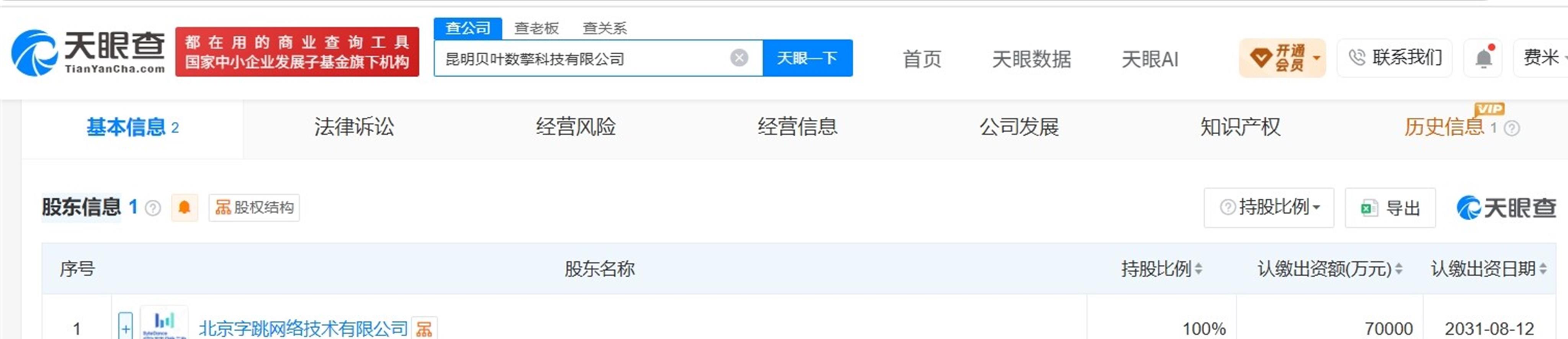 字节跳动在国境线上砸下7个亿
注册地就在磨憨口岸围网区，数字产业园里面。 前天的事儿，天眼查已经挂出来了。 昆明贝叶数擎科技，法人邱京昊，注册资本金7个亿人民币，北京字跳百分百持股。 
这消息乍看就是个常规的子公司设立。 但那个注册地址，我反复看了三遍——磨憨-磨丁合作区口岸围网区。 字节跳动把7个