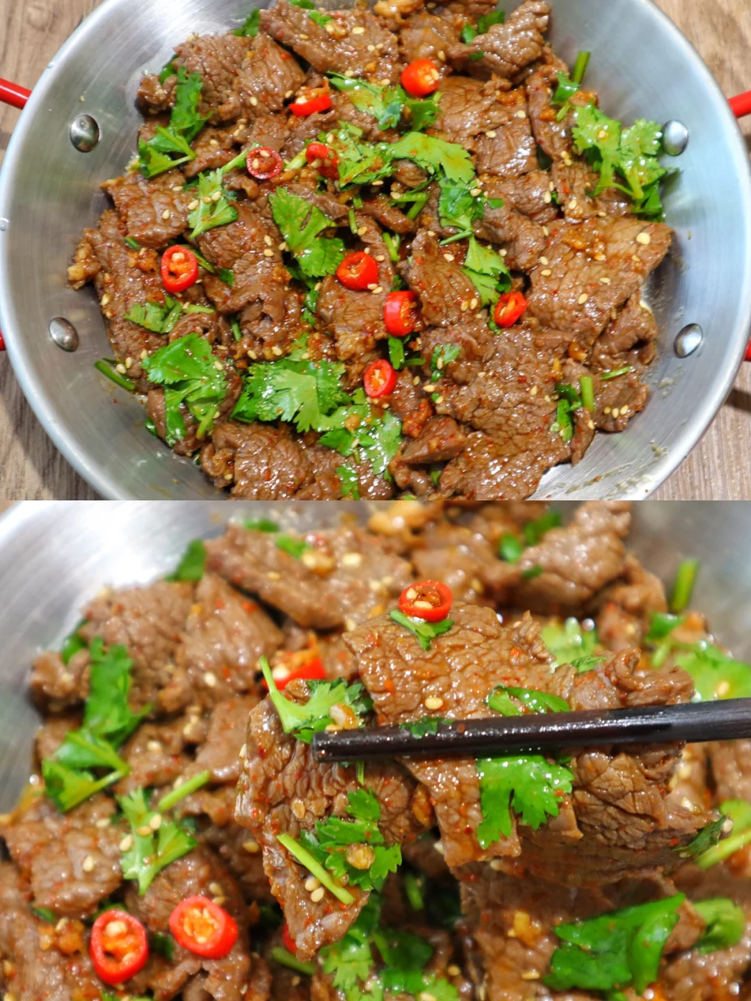 没谁了这香菜拌牛肉！巨嫩巨好吃！每天都想吃