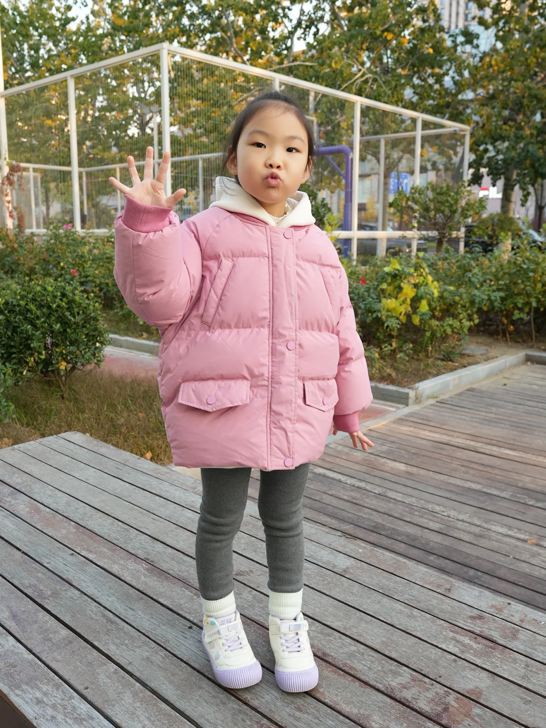 秋天，这个粉色也好温柔吖