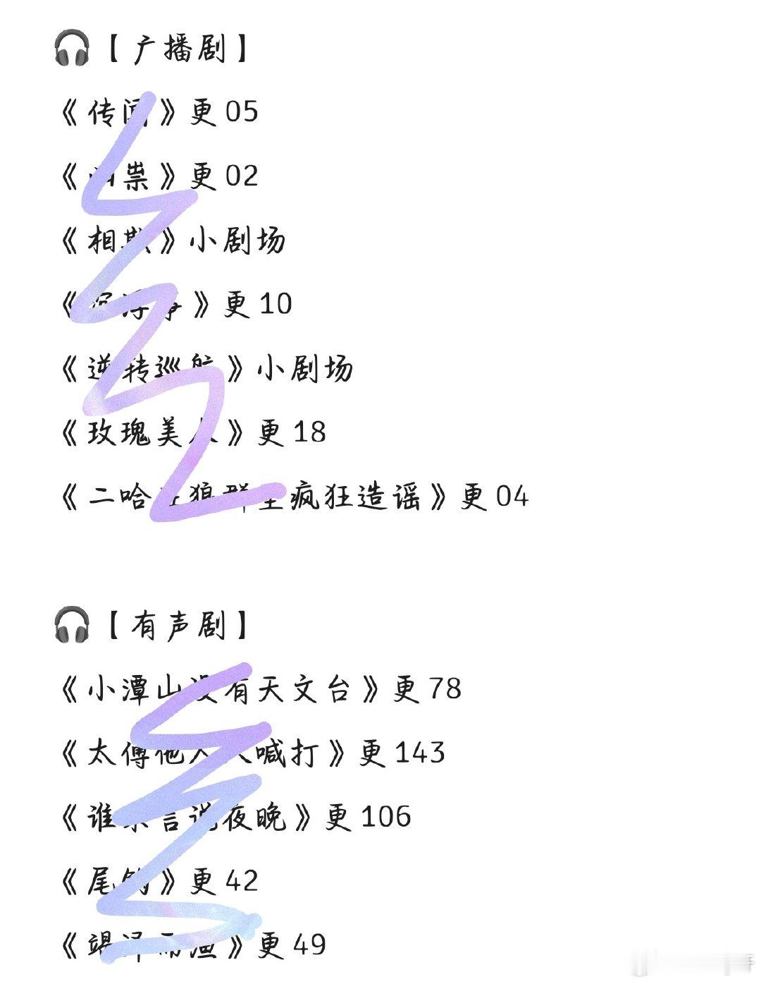📢📢📢10.6【广播有声剧更新】
度:
夸: ​