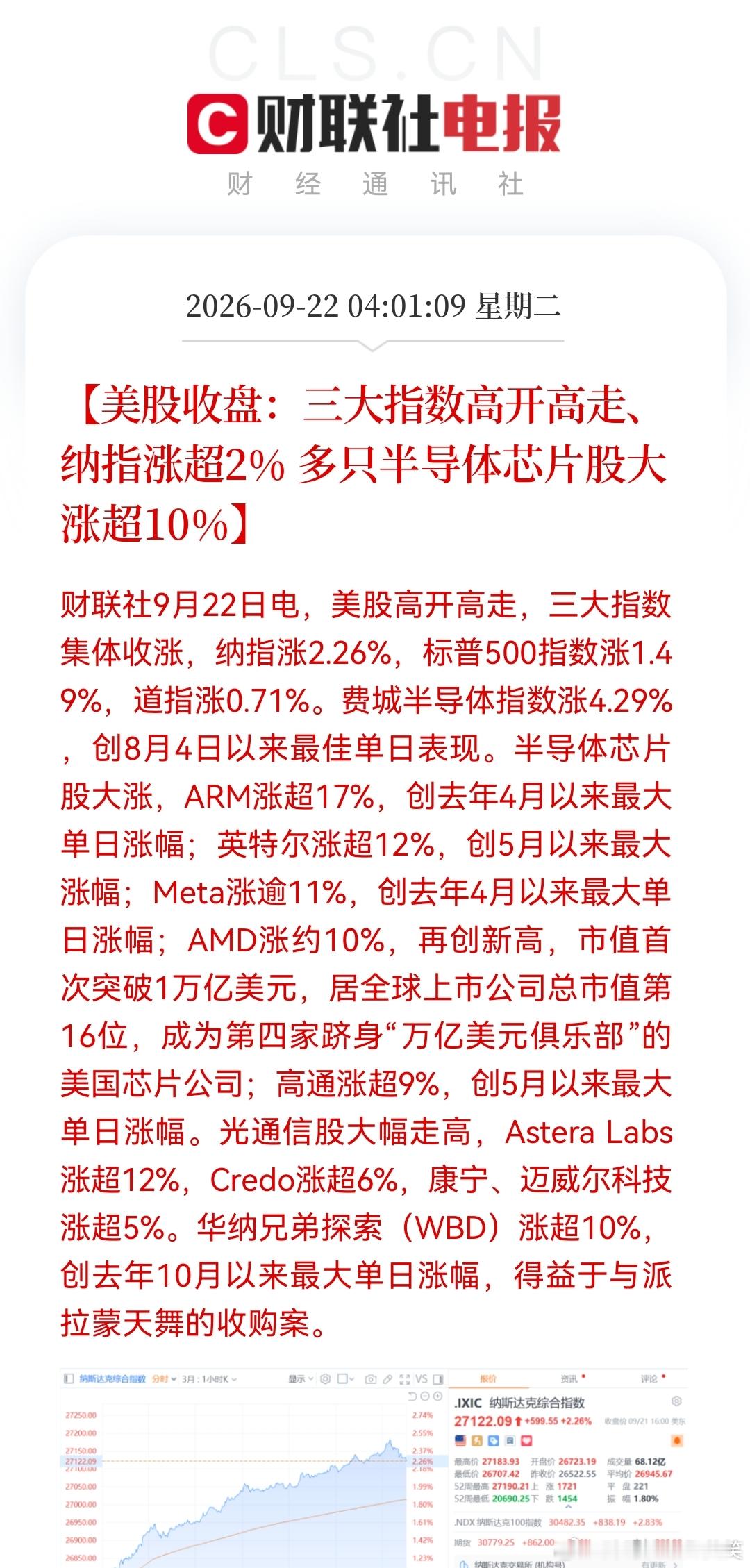 昨晚美市表现非常不错，特别是费城半导体指数，#美股科技股集体大涨# ，背后的底层逻辑是什么？很多财经博主昨晚都忽视了一个重要的关键点，那就是——本月23号到25号的一段访美行程敲定了！换句话说，就是主力们在预期一些大科技公司，比如说AMD，会不会有新增的订单/合作之类，Meta（原脸书）的AI智 ​